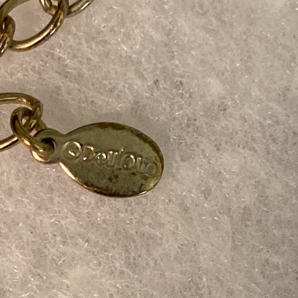 Linea by Louis Dell 'Olio Zodiac Medallion Reversible Goldtone Necklace w Stones - Picture 11 of 13